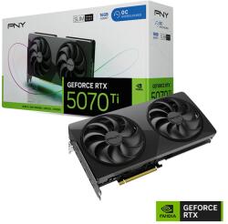 PNY GeForce RTX 5070 Ti Slim OC 16GB GDDR7 (VCG5070T16DFSXPB1-O) Видео карти