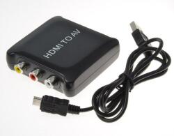 PremiumCord HDMI-kompozit jel és sztereó hang átalakító (khcon-16)