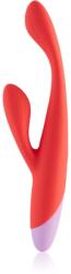 DreamToys Love Signal Double Beat vibrator cu stimularea clitorisului 19 cm Vibrator