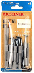 Koelner - Rawlplug Univerzális nylon dübel 8x44mm (64438)