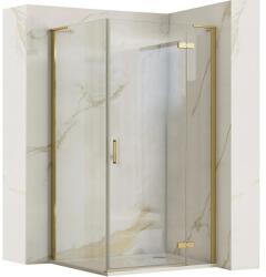 Rea Cabina Dus Rea Hugo 100x80 Gold Brush (KPL-K8415)