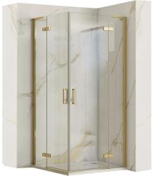 Rea Cabina Dus Rea Hugo 80x80 Gold Brush (REA-K6608)
