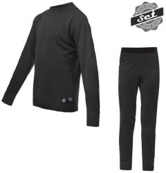 Sensor Merino Active Set gyerek funkcionális öltözet Gyerek 110 cm / fekete