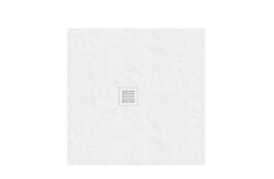 RAVAK Slate Pro zuhanytálca 80x80 matt fehér (XA034431010) - groszmann