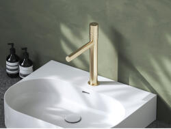 RAVAK Revers álló mosdócsaptelep 285 mm leeresztő nélkül RV 014A. 60CH, champagne (X070801)
