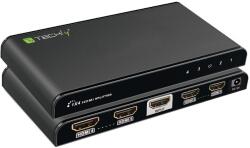 Techly Splitter HDMI Techly IDATA HDMI-4K4, Black (IDATA-HDMI-4K4)