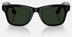 Ray-Ban Ochelari inteligenti Ray-Ban Meta Wayfarer Gen. 2 RW4012, Size M 50-22, Shiny Black Frame, Clear/Graphite Green Transitions Lenses (RW4012 601/1M 50-22)
