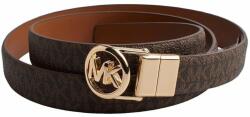  Curea de dama Reversible Michael Kors Thin Leather Belt Maro 102