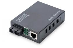DIGITUS Digitus DN-82021-1 hálózati média konverter Belső 1310 nm Single-mode Fekete (DN-82021-1) (DN-82021-1)