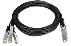PLANET CB-QSFP4X25G-3M InfiniBand és száloptikai kábel QSFP28 4x SFP28 Fekete, Fémes (CB-QSFP4X25G-3M) (CB-QSFP4X25G-3M)