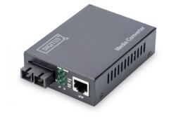 DIGITUS Digitus DN-82121-1 hálózati média konverter 1000 Mbit/s 1310 nm Single-mode Fekete (DN-82121-1) (DN-82121-1)