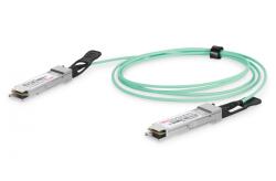 DIGITUS Digitus DN-81626 InfiniBand és száloptikai kábel 10 M QSFP28 AOC Türkizkék (DN-81626) (DN-81626)