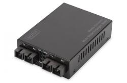 DIGITUS Digitus DN-82024 hálózati média konverter 100 Mbit/s 1310 nm Multi-mode, Single-mode Fekete (DN-82024) (DN-82024)
