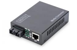 DIGITUS Digitus DN-82020-1 hálózati média konverter 100 Mbit/s 1310 nm Multi-mode Fekete (DN-82020-1) (DN-82020-1)