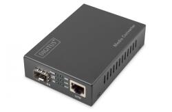 DIGITUS Digitus DN-82211 hálózati média konverter 10000 Mbit/s Fekete (DN-82211) (DN-82211)