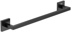 Roca Bara prosop Roca A817606C40, 481 mm, 70 mm, 2 orificii instalare, 1 rafturi, pe perete, metal, Negru (A817606C40)