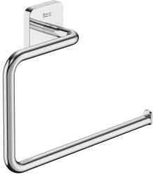Roca Inel prosop Roca A817886C00, 227 mm, 157 mm, 1 rafturi, 2 orificii instalare, pe perete, metal, Crom (A817886C00)