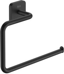 Roca Inel prosop Roca A817886NB0, 227 mm, 157 mm, 1 rafturi, 2 orificii instalare, pe perete, metal, Negru (A817886NB0)