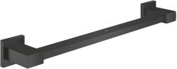 GROHE Bara sustinere Grohe 410952430, 504 mm, 81 mm, 2 orificii instalare, pe perete, metal, elemente fixare ascunse, Negru (410952430)