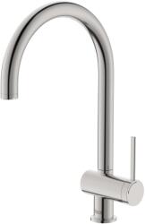 Roca Baterie bucatarie Roca A5A841FSM0, 0.8 bar, 400 mm, 225 mm, 1 orificii instalare, 1 sprayuri, Otel satinat (A5A841FSM0)