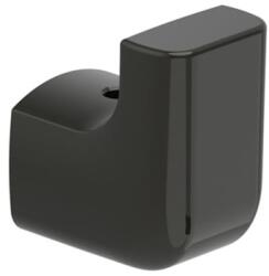 Roca Agatatoare Roca A817020CN0, 36 mm, 40 mm, 1 cuie, 2 orificii instalare, pe perete, metal, elemente fixare ascunse, Negru (A817020CN0)