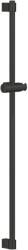 GROHE Bara dus Grohe 275242431, 900 mm, 70 mm, universal, pe perete, plastic, metal, suport para dus incorporat, Negru (275242431)