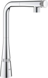 GROHE Baterie bucatarie Grohe 31593002, 1 bar, 370 mm, 199 mm, 1 orificii instalare, 2 sprayuri, 140 unghi pivotare, Crom (31593002)