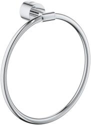 GROHE Inel prosop Grohe 40307003, 212 mm, 200 mm, 1 rafturi, 2 orificii instalare, pivotanta, pe perete, Crom (40307003)