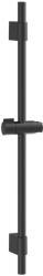 Roca Bara dus Roca A5B0709NB0, 700 mm, 101 mm, universal, suport dus reglabil, pe perete, metal, abs, Negru (A5B0709NB0)