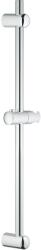 GROHE Bara de dus Grohe 27499000, 600 mm, 61 mm, universal, suport dus reglabil, pe perete, metal, ajustabil pe inaltime, Crom (27499000)