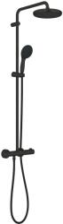 GROHE Sistem dus Grohe 268112431, 210 mm, 0.9 bar, 110 mm, 1.75 m, 1132 mm, 412 mm, 1 functii palarie dus, Negru (268112431)