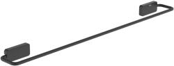 Roca Bara prosop Roca A817726NB0, 608 mm, 65 mm, 2 orificii instalare, 1 rafturi, pe perete, metal, Negru (A817726NB0)