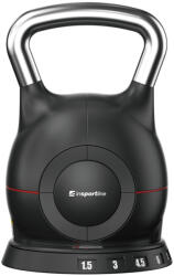 inSPORTline Állítható inSPORTline Xtrabell harangsúly 1, 5-10 kg, 7 súly-állítási lehetőség, acél-öntvény, 1.5kg-3kg-4.5kg-6kg-7.5kg-9kg-10kg, minimalista design (32016)