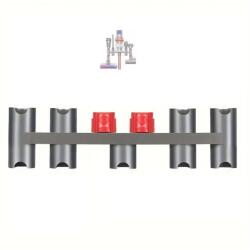  Mobilly fali tartó Dyson V7, V8, V11, V15 készülékekhez, akár 9 tartozékhoz (holder 9 positiion dyson)