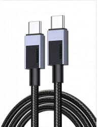 UGREEN USB-C - USB-C kábel UGREEN L512, 100W, 5A, 2m, szürke
