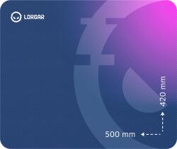 LORGAR Main 135, Gaming mouse pad, High-speed surface, Purple anti-slip rubber base, size: 500mm x 420mm x 3mm, weight 0.41kg "LRG-GMP135 (L2-LRG-GMP135) Mouse pad