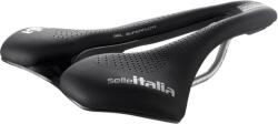 Selle Italia MAX SLR Boost Gel TI 316 Superflow Nyeregcső - L3-as méret, anatómiai nyílással, fekete, Rennrad és Gravel kerékpárhoz