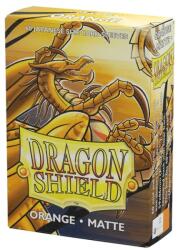 Dragon Shield Japán Méretű Kártya Védőfólia Narancs Matt 60 db - Yu-Gi-Oh, Naruto, Cardfight és Vanguard Kompatibilis Prémium TCG Sleeve