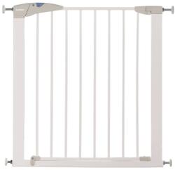 Munchkin Lindam Sure Shut Axis biztonsági kapu babáknak és kisgyerekeknek, 76-82 cm, fehér, nyomással rögzíthető, csavar nélküli, lépcsőhöz