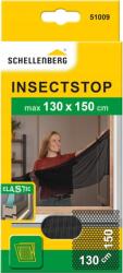 Schellenberg Elastic 51009 ablakos szúnyogháló 130x150 cm antracit (51009)