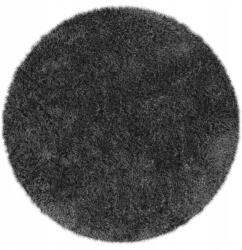 PASSUA Kerek szőnyeg 90 cm shaggy Cascade sötétszürke grafit kör (5906909241344)