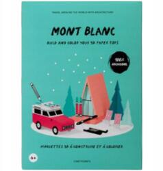 Cinqpoints 3D kifestő és kirakó Cinqpoints Papír modell Mont Blanc motívum (3760251291202)