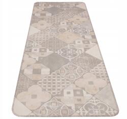 Allvo Konyhai szőnyeg 63x150 Pvc futószőnyeg patchwork vízálló könnyű tisztítás (D7629)