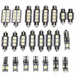  23 Db Autó Belső Világítás Led 6500K 150LM 12V T10