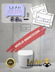  Rejtett öblítőgomb Geberit Tece Cersanit LeAnKeramixPro (10007723)
