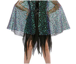 GoDan Set petrecere Vrajitoare pentru copii cu pelerina si palarie, marime 120/130 cm, ( 6-8-ani) GD1334 -Accesorii Costume Copii (GD1334)