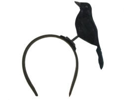 GoDan Bentita cu Corb negru pentru Halloween GD1200 -Accesorii Costume Copii (GD1200)