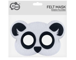 GoDan Masca Panda din Fetru, pentru copii 19 x 12 cm GD2194 -Accesorii Costume Copii (GD2194)