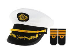 GoDan Palarie marinar cu epoleti marimea L GD458 -Accesorii Costume Adulți (GD458)