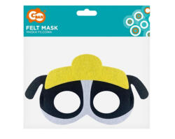 GoDan Masca Fetru Copii Catel Sef Constructor, 18 x 11 cm, marime universala GD2189 -Accesorii Costume Copii (GD2189)